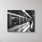 Modern, stedelijk Parisiaans leven Canvas Afdruk (Voorkant)