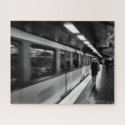 Modern, stedelijk Parisiaans leven Legpuzzel (Horizontaal)