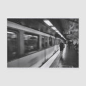 Modern, stedelijk Parisiaans leven Tissuepapier (Voorkant)