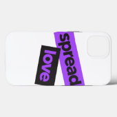 Modern, stedelijk, trillend, trendy graphic Spread Case-Mate iPhone Case (Achterkant (horizontaal))