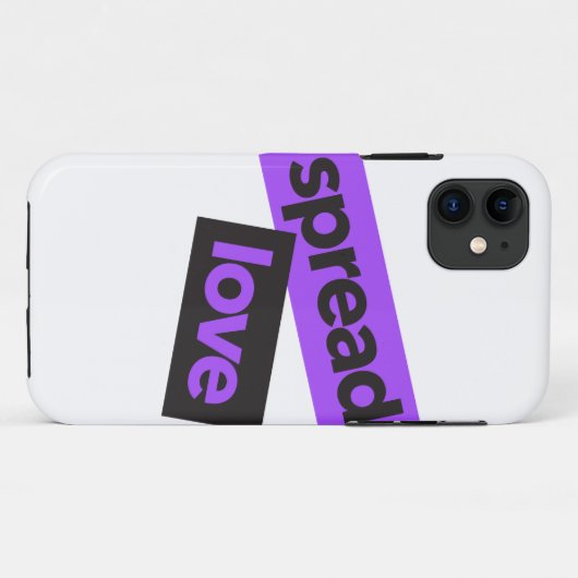 Modern, stedelijk, trillend, trendy graphic Spread Case-Mate iPhone Case (Achterkant (horizontaal))