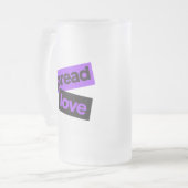 Modern, stedelijk, trillend, trendy graphic Spread Matglas Bierpul (Voorkant links)