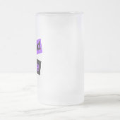 Modern, stedelijk, trillend, trendy graphic Spread Matglas Bierpul (Center)