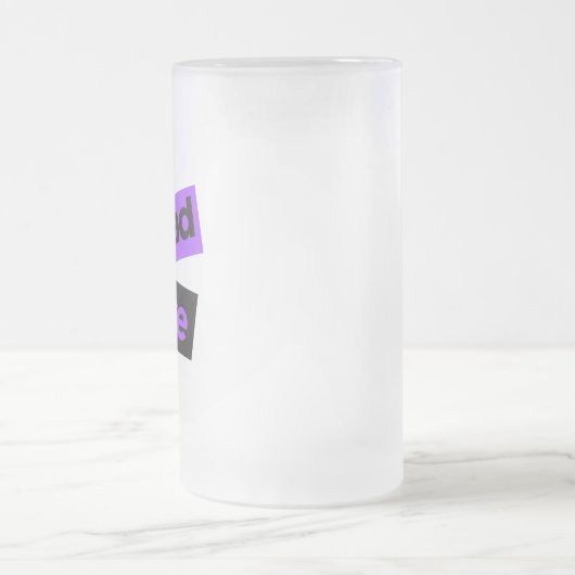 Modern, stedelijk, trillend, trendy graphic Spread Matglas Bierpul (Center)