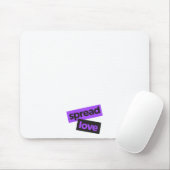 Modern, stedelijk, trillend, trendy graphic Spread Muismat (Met muis)