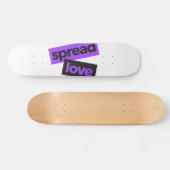 Modern, stedelijk, trillend, trendy graphic Spread Persoonlijk Skateboard (Horizontaal)
