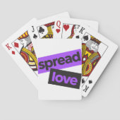 Modern, stedelijk, trillend, trendy graphic Spread Pokerkaarten (Achterkant)