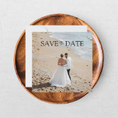 Modern Stel Foto Save The Date