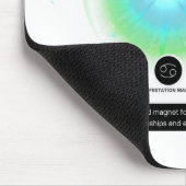 Modern sterrenbeeld kanker Quote Water Element Muismat (Hoek)