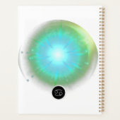 Modern sterrenbeeld kanker Quote Water Element Planner (Achterkant)