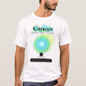 Modern sterrenbeeld kanker Quote Water Element T-shirt (Voorkant)