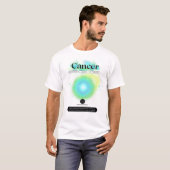 Modern sterrenbeeld kanker Quote Water Element T-shirt (Voorkant volledig)