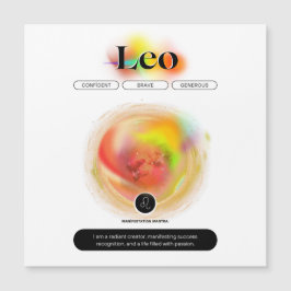 Modern sterrenbeeld Leo Quote | elementenvuur
