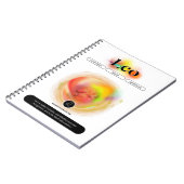 Modern sterrenbeeld Leo Quote | elementenvuur Notitieboek (Linkerzijde)