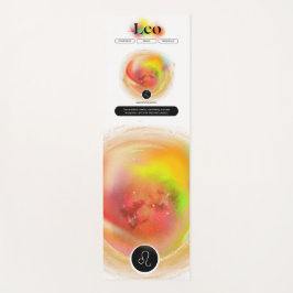 Modern sterrenbeeld Leo Quote | elementenvuur Yogamat