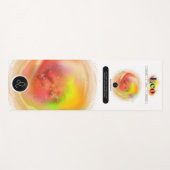 Modern sterrenbeeld Leo Quote | elementenvuur Yogamat (Voorkant (horizontaal))