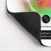 Modern sterrenbeeld Maagd Quote Aarde Element Muismat (Hoek)