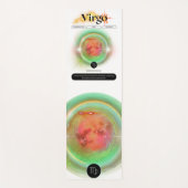 Modern sterrenbeeld Maagd Quote Aarde Element Yogamat (Voorkant)