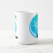 Modern sterrenbeeld PIsces Quote Water Element Koffiemok (Center)