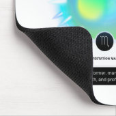 Modern sterrenbeeld Schorpioen Quote Water Element Muismat (Hoek)