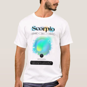 Modern sterrenbeeld Schorpioen Quote Water Element T-shirt