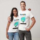 Modern sterrenbeeld Schorpioen Quote Water Element T-shirt (Unisex)