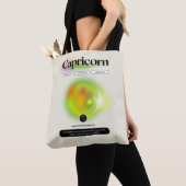 Modern sterrenbeeld Steenbok Quote Earth Element Tote Bag (Dichtbij)