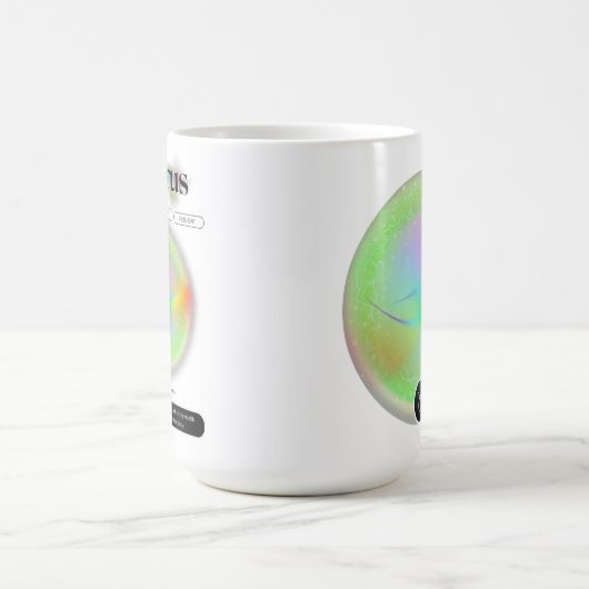 Modern sterrenbeeld Stier Quote Aarde Element Koffiemok (Center)