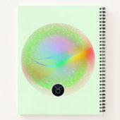 Modern sterrenbeeld Stier Quote Aarde Element Notitieboek (Achterkant)