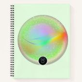 Modern sterrenbeeld Stier Quote Aarde Element Notitieboek (Voorkant)