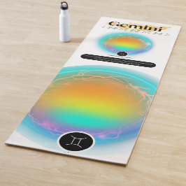 Modern sterrenbeeld Tweelingen Quote Air Element Yogamat