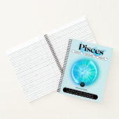 Modern sterrenbeeld Vissen Quote Water Element Notitieboek (Binnen)