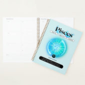 Modern sterrenbeeld Vissen Quote Water Element Planner (Display)