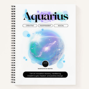 Modern sterrenbeeld Waterman Quote Air Element Notitieboek