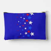 Modern sterrenpatroon in blauw, rood en wit etui (Achterkant)