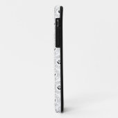 Modern stijl bewerkbaar logo Case-Mate iPhone case (Achterkant/links)