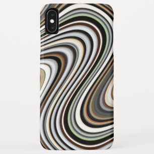 Modern stijlvol Abstract patroon Case-Mate iPhone Case