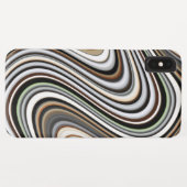Modern stijlvol Abstract patroon Case-Mate iPhone Case (Achterkant (horizontaal))