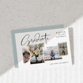 Modern stijlvol Afstuderen Vier Afstudeerder voor Kaart