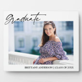 Modern stijlvol Afstuderen voor kalligrafie-inkt Fotoplaat (Voorkant)