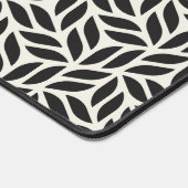 Modern stijlvol bladpatroon bureaumat (Hoek)