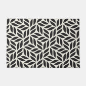 Modern stijlvol bladpatroon deurmat (Voorkant)