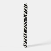 Modern stijlvol bladpatroon iPhone 15 case (Rechterkant)