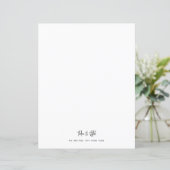 Modern stijlvol Briefpapier schrijfpapier voor sch (Staand voorkant)