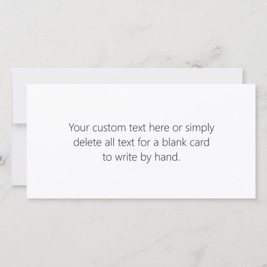 Modern stijlvol dank u bewerkbare gouden tekst bedankkaart (Achterkant)