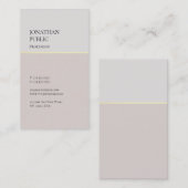 Modern stijlvol design, eenvoudig design in Trendy Visitekaartje (Voorkant / Achterkant)