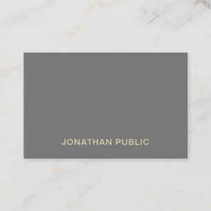 Modern stijlvol, eenvoudig design, professionele r visitekaartje