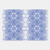 Modern stijlvol eenvoudig geometrisch patroon frac inpakpapier vel (Voorkant 2)