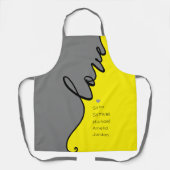 Modern stijlvol Elegant Script Moederdag Schort (Voorkant)