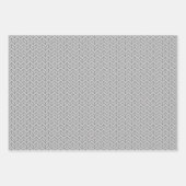 Modern stijlvol Geometric Line Pattern Inpakpapier Vel (Voorkant 3)